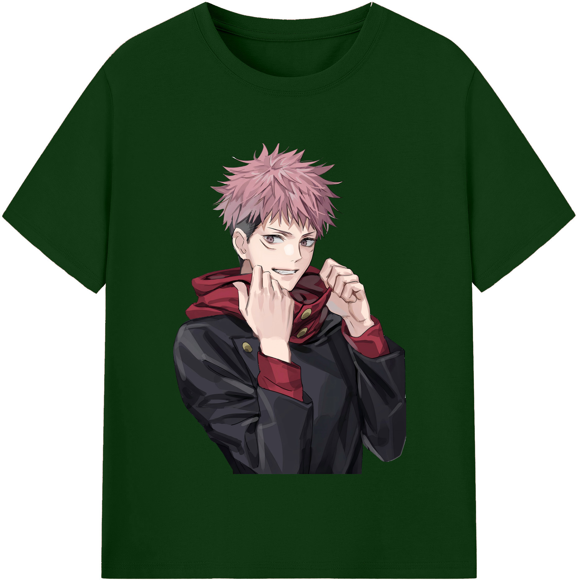 （画像用） 呪術廻戦 Jujutsu Kaisen 綿100％半袖Tシャツ（フロントプリント）